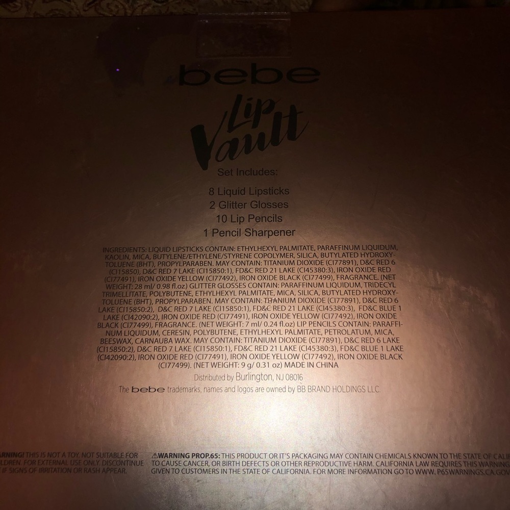 Bebe Lip Vault